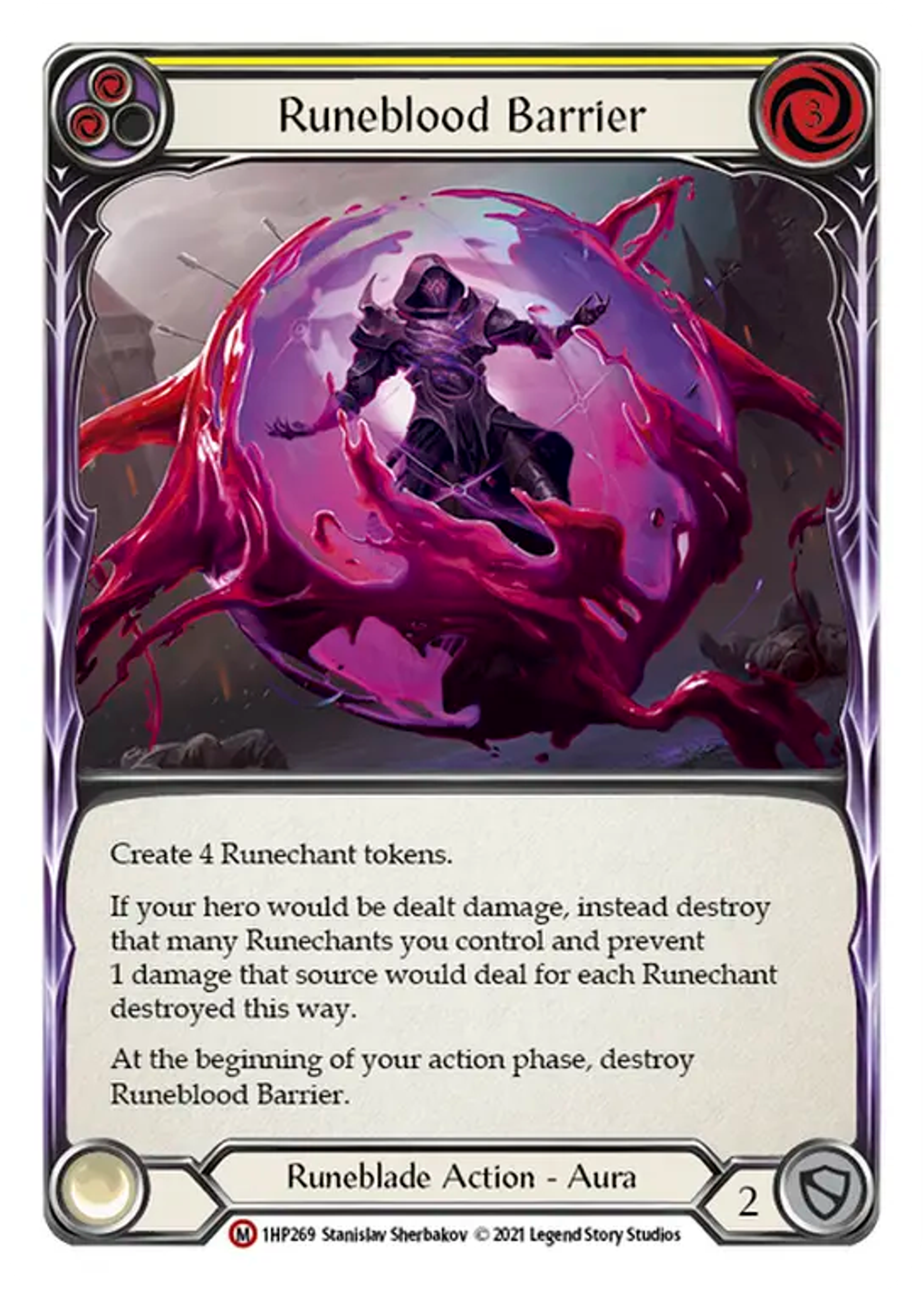 Runeblood Barrier — History Pack 1 — Flesh and Blood