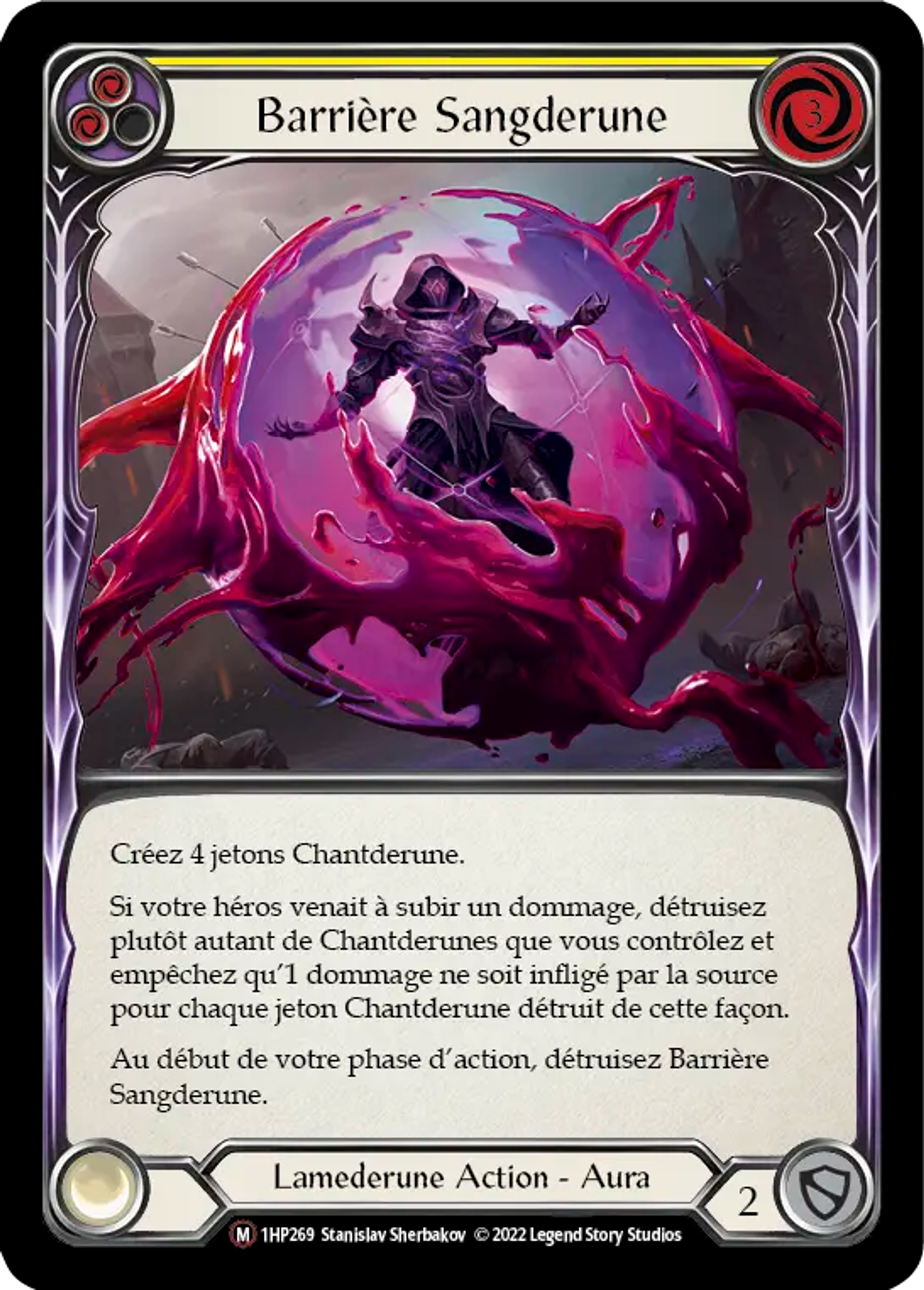 Barrière Sangderune — History Pack 1 - Black Label — Flesh and Blood