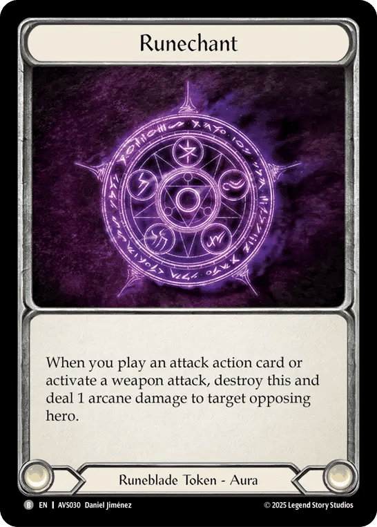 Runechant — Armory Deck Legends - Viserai, Rune Blood — Flesh and Blood