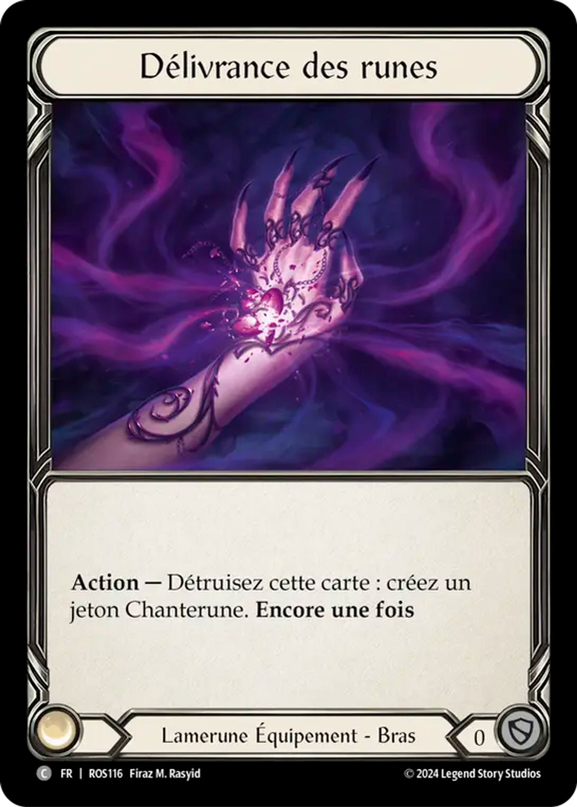 Délivrance des runes — Rosetta — Flesh and Blood