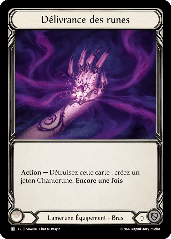 Délivrance des runes — Silver Age - Viserai, Between Worlds — Flesh and Blood
