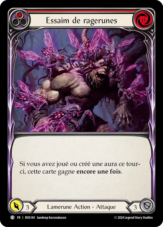 Essaim de ragerunes — Rosetta — Flesh and Blood