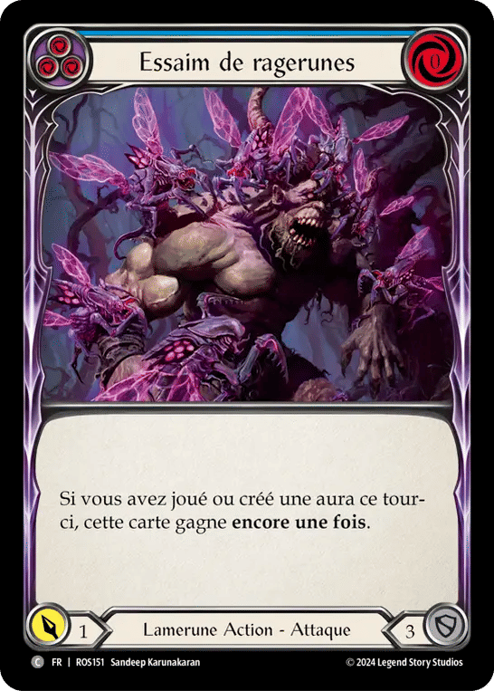 Essaim de ragerunes — Rosetta — Flesh and Blood