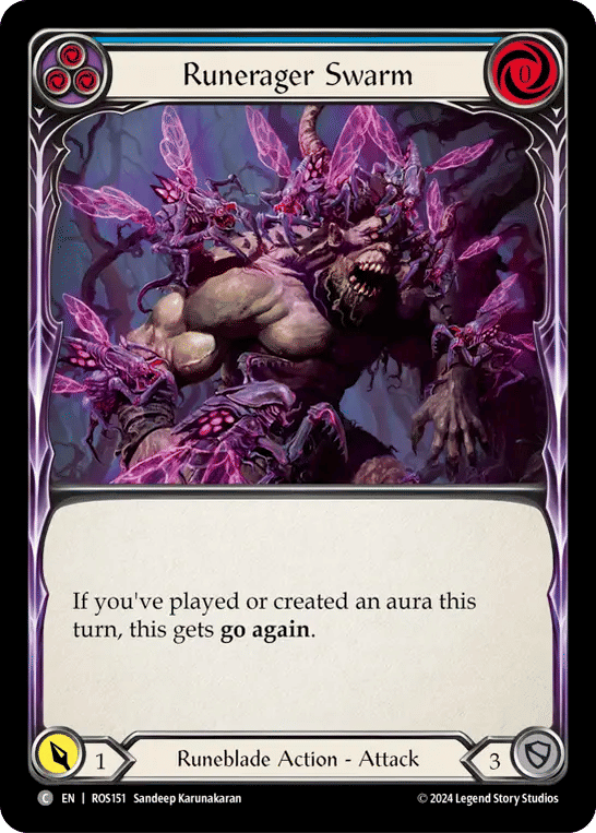 Runerager Swarm (Blue) — Rosetta — Flesh and Blood