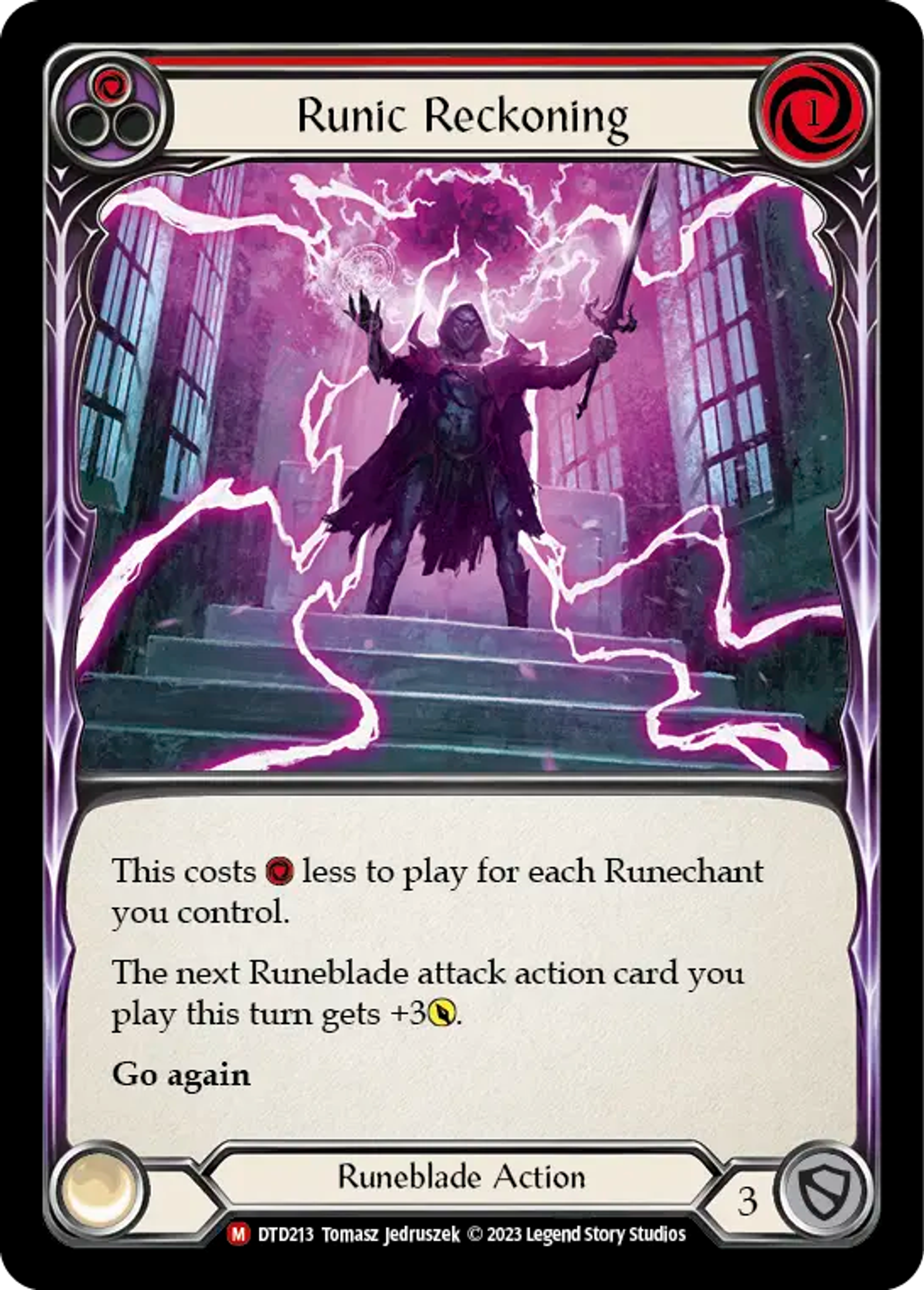 Runic Reckoning — Dusk till Dawn — Flesh and Blood