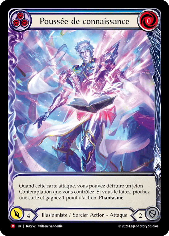 Poussée de connaissance — Usurp the Shadow Throne — Flesh and Blood