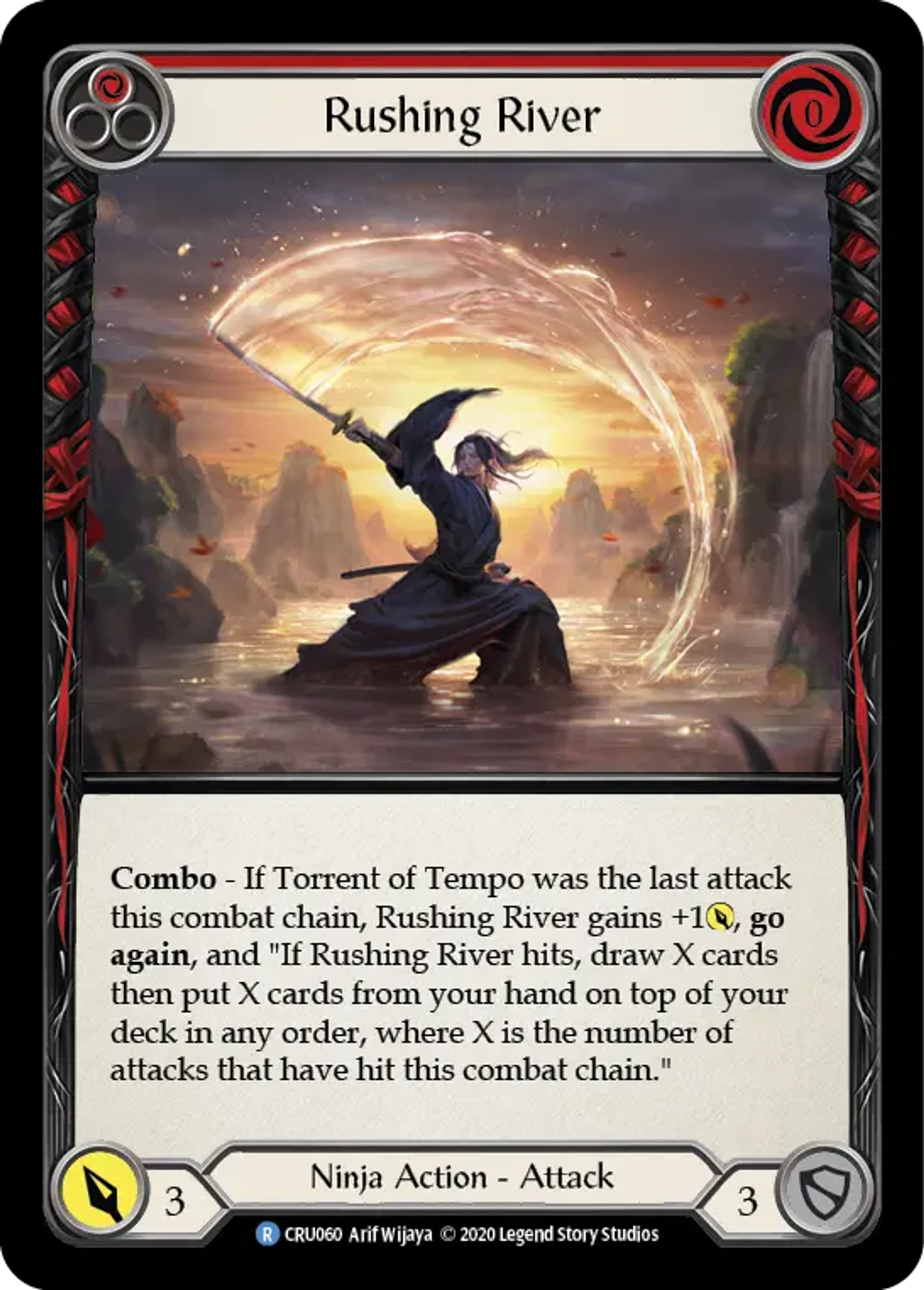 Rushing River (Red) — Crucible of War — Flesh and Blood