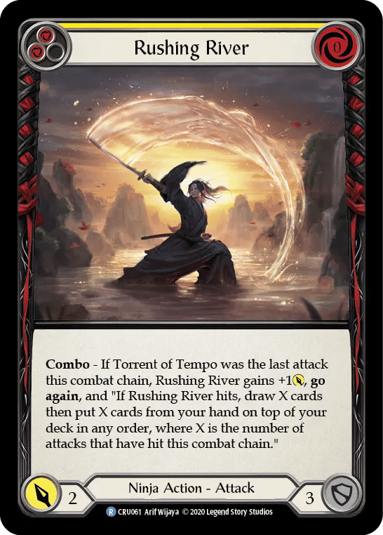 Rushing River (Yellow) — Crucible of War — Flesh and Blood