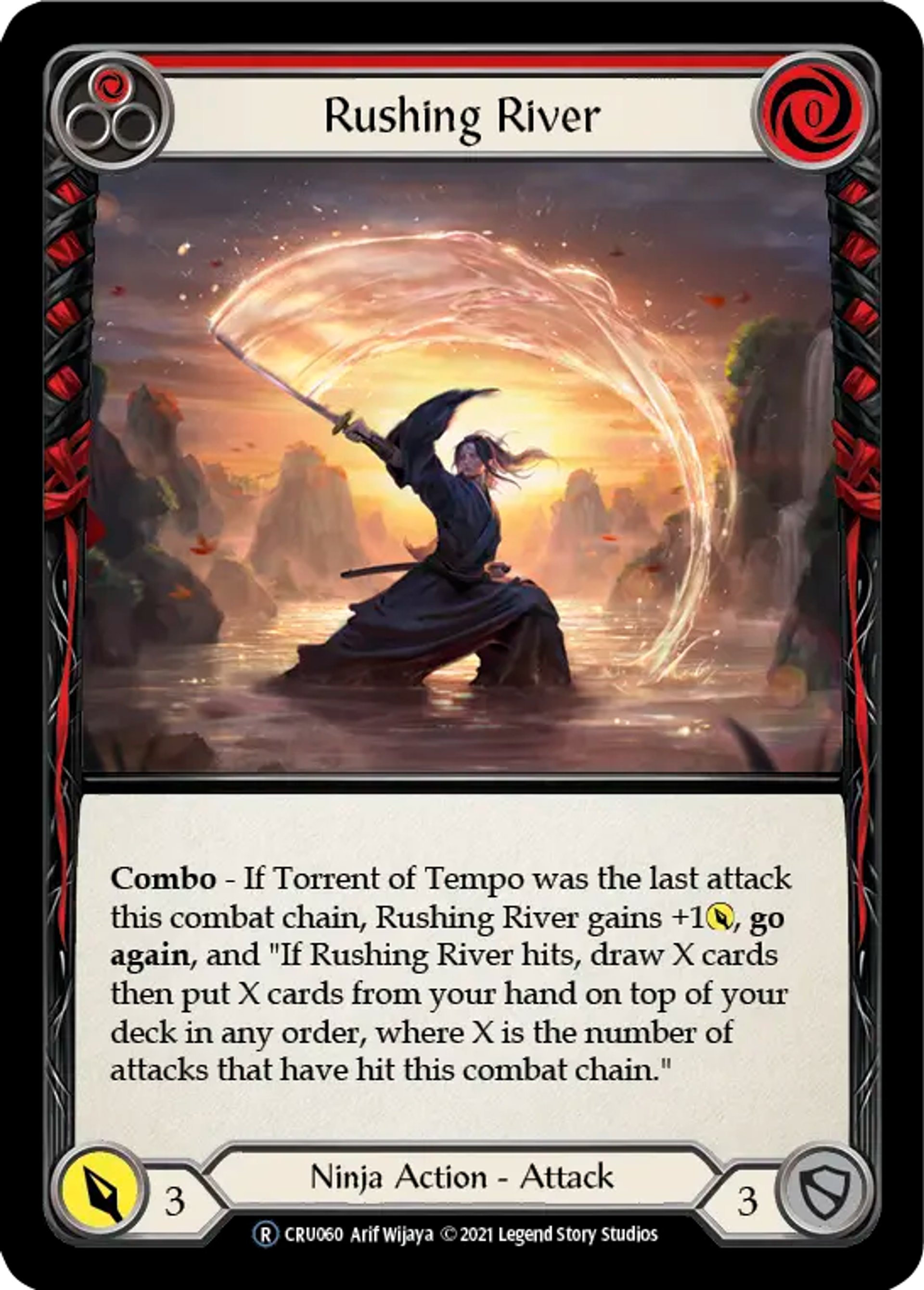 Rushing River (Red) — Crucible of War - Unlimited — Flesh and Blood