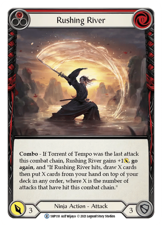 Rushing River (Red) — History Pack 1 — Flesh and Blood