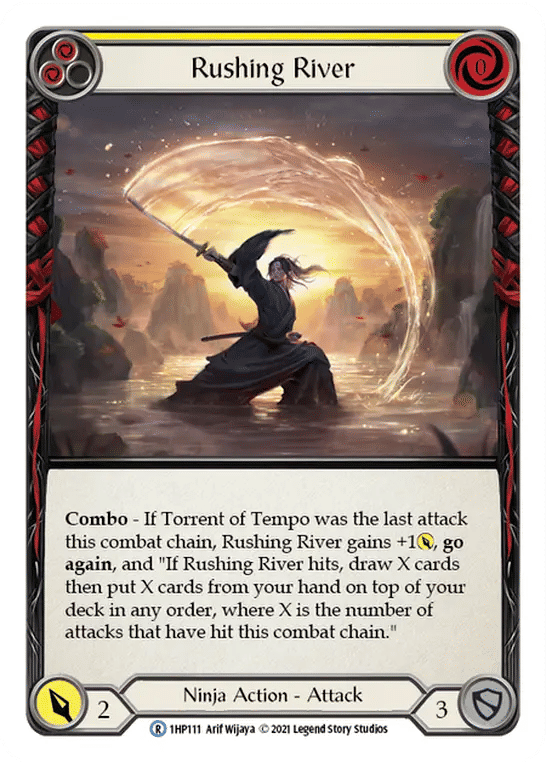 Rushing River (Yellow) — History Pack 1 — Flesh and Blood
