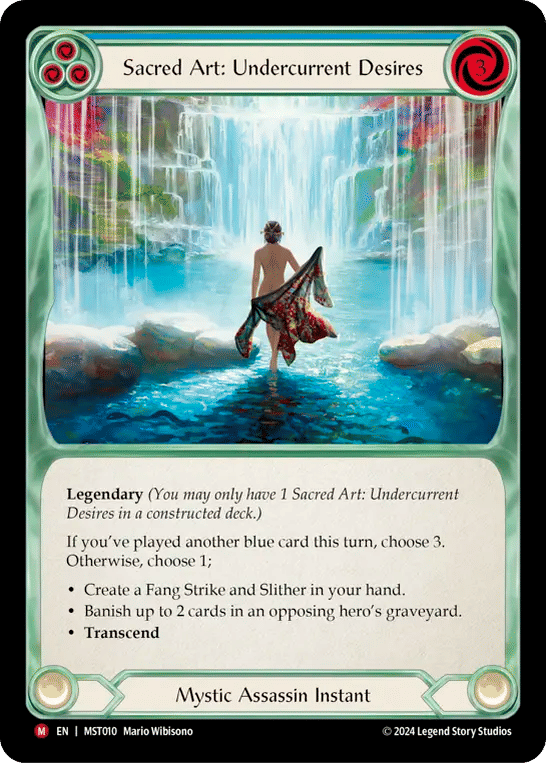 Sacred Art: Undercurrent Desires — Part the Mistveil — Flesh and Blood