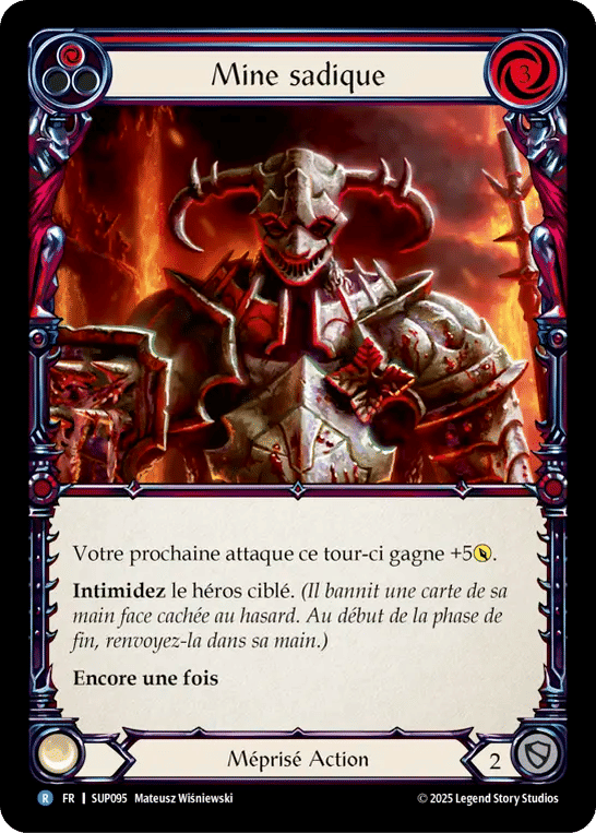 Mine sadique — Super Slam — Flesh and Blood
