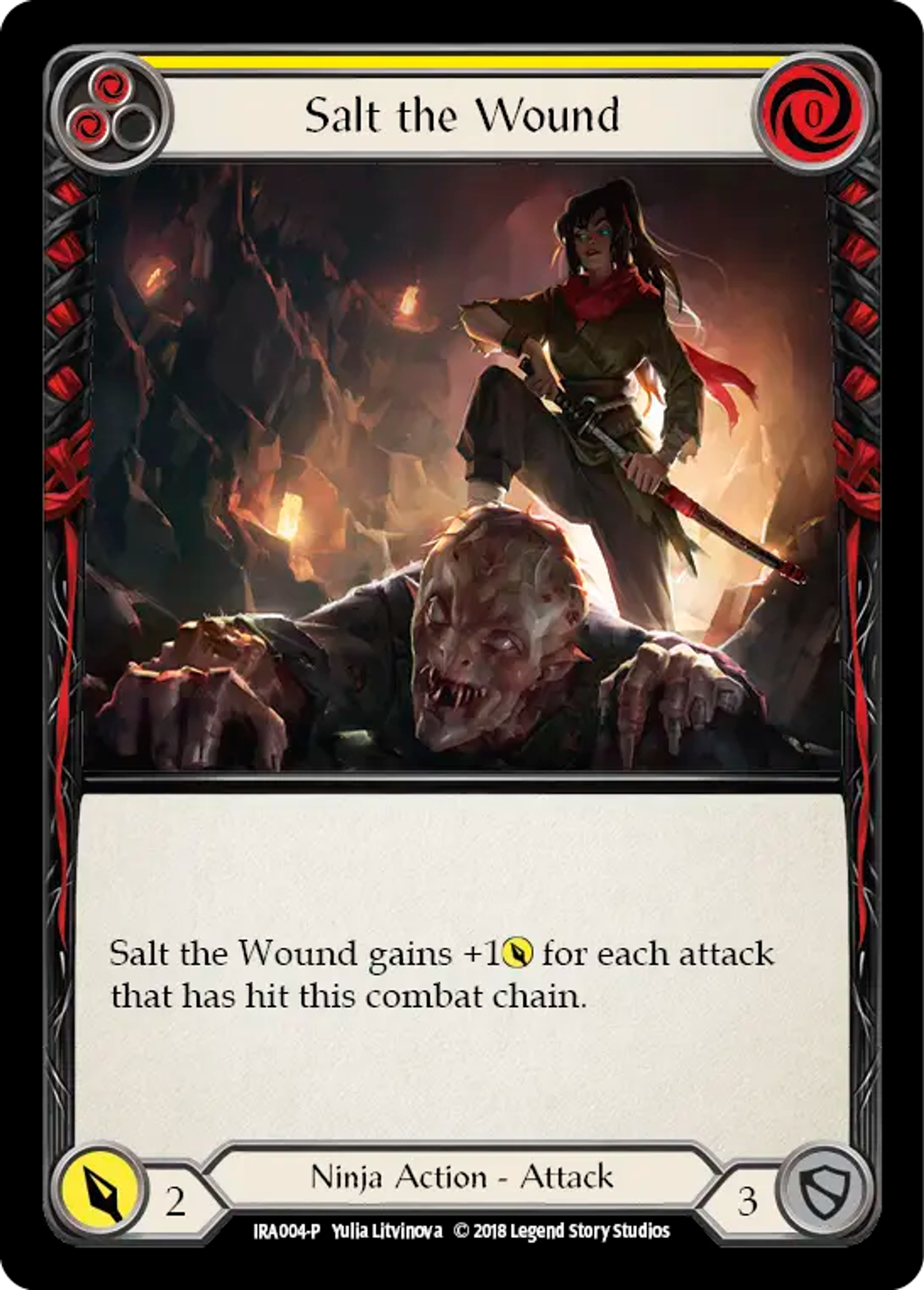Salt the Wound — Ira Welcome Deck (2018) — Flesh and Blood