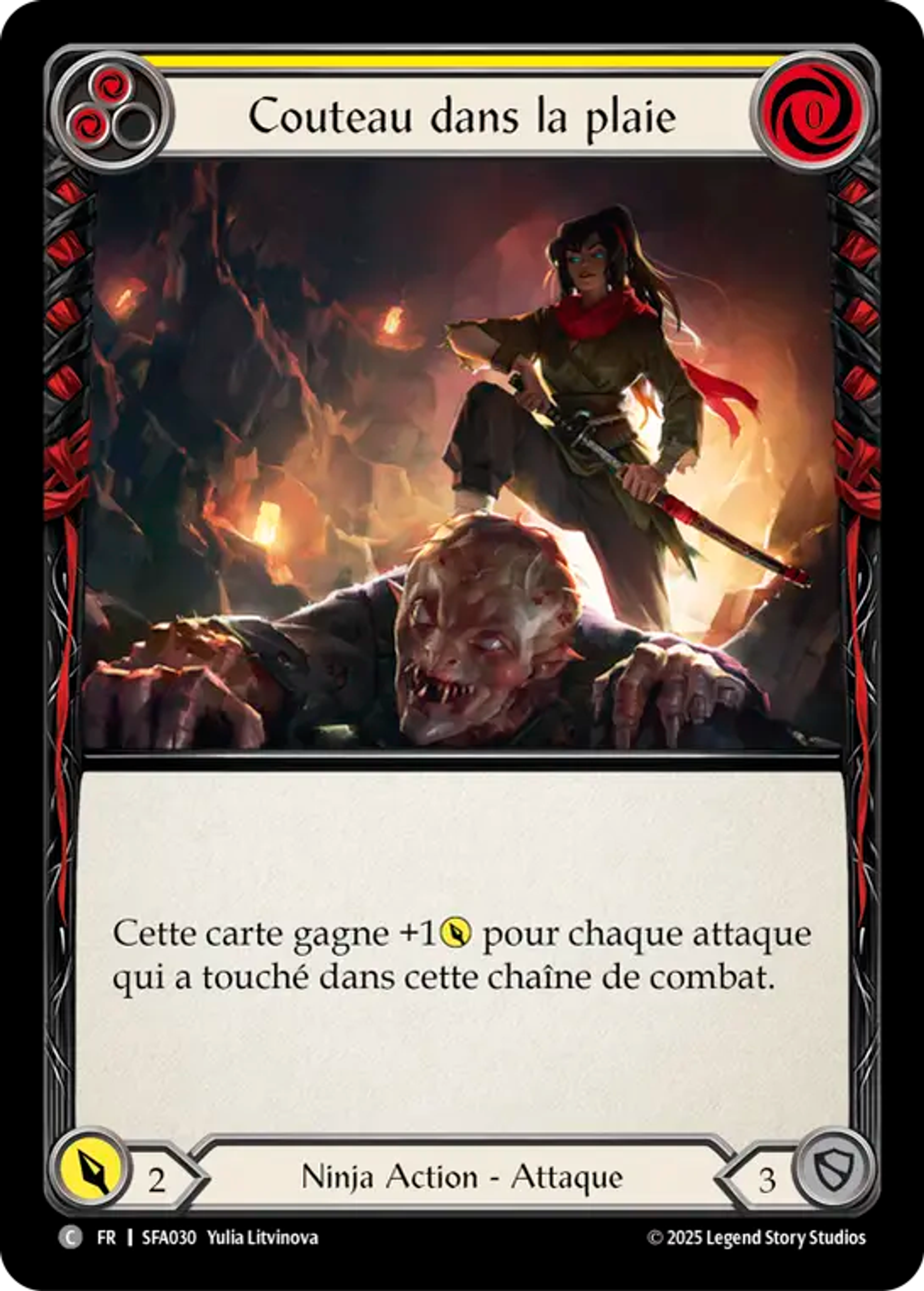 Couteau dans la plaie — Silver Age Chapter 2 - Fai — Flesh and Blood