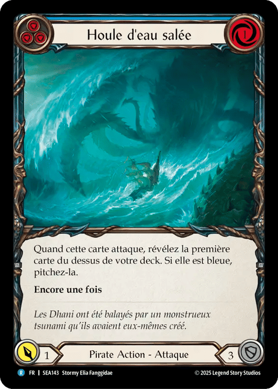 Houle d'eau salée — High Seas — Flesh and Blood