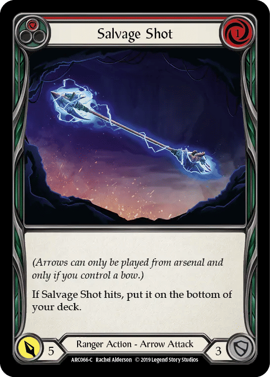 Salvage Shot (Red) — Arcane Rising — Flesh and Blood