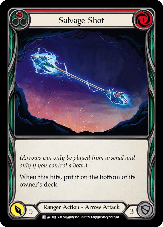 Salvage Shot (Red) — Azalea - Blitz Deck — Flesh and Blood