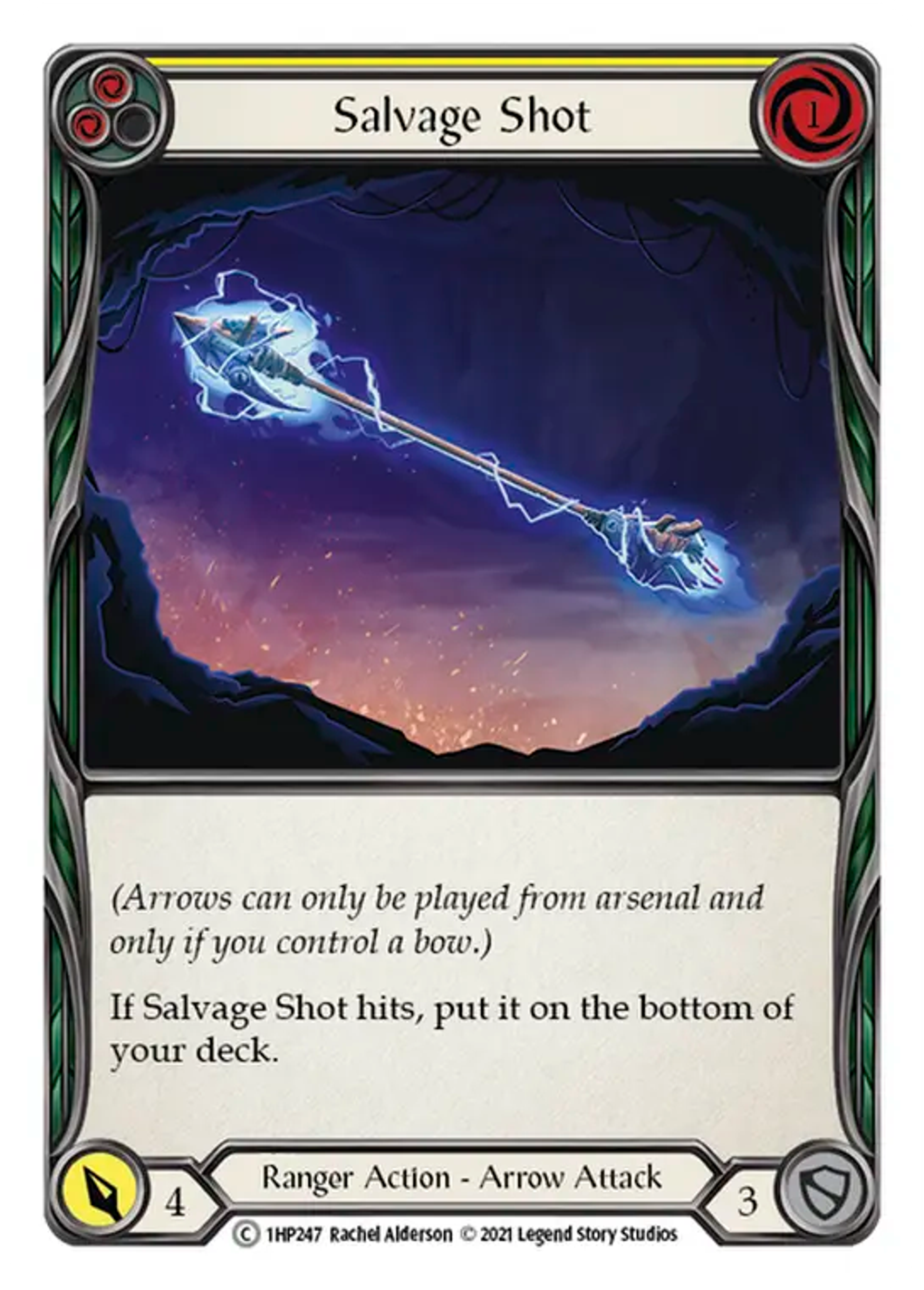 Salvage Shot (Yellow) — History Pack 1 — Flesh and Blood