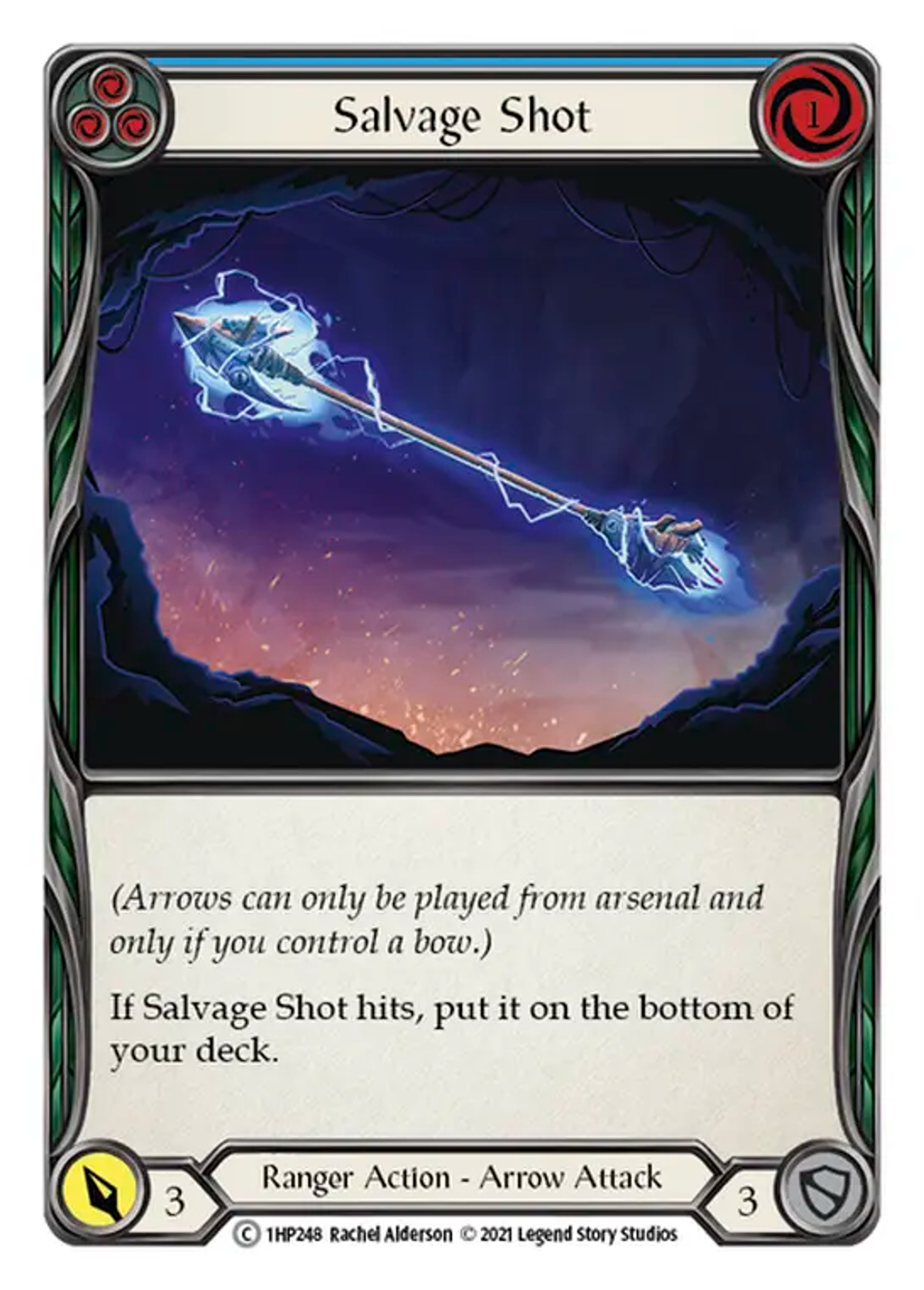 Salvage Shot (Blue) — History Pack 1 — Flesh and Blood