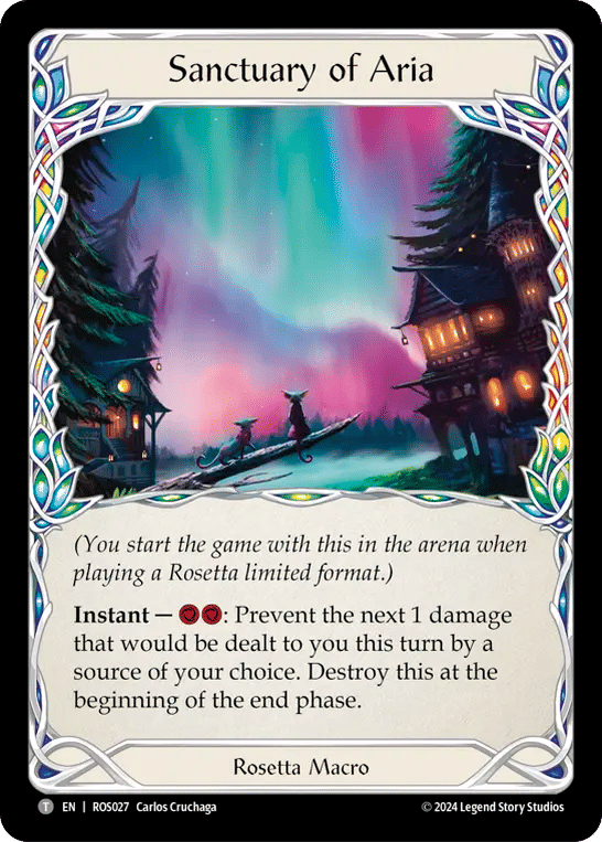 Sanctuary of Aria — Rosetta — Flesh and Blood
