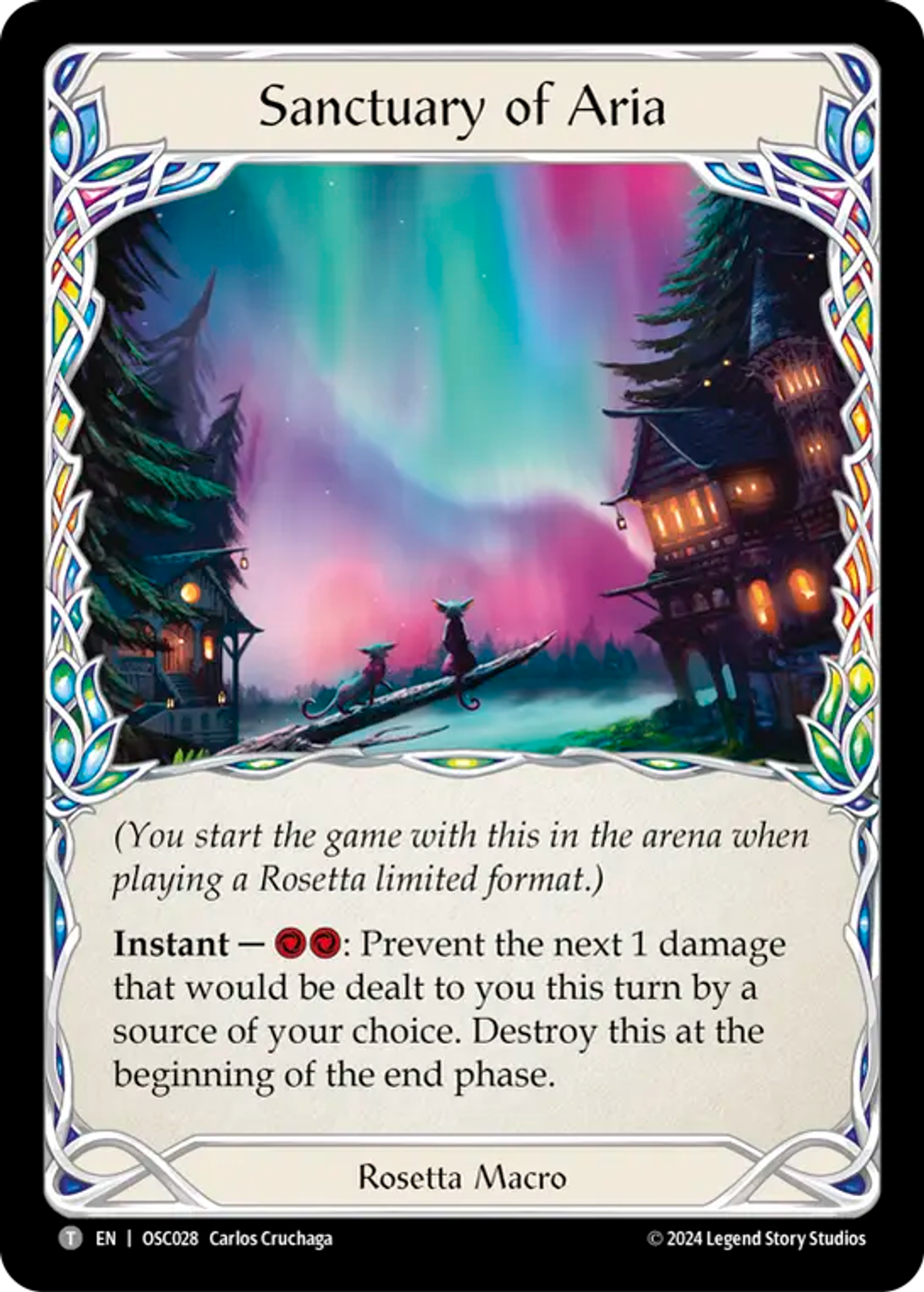 Sanctuary of Aria — Rosetta Blitz Deck - Oscilio — Flesh and Blood
