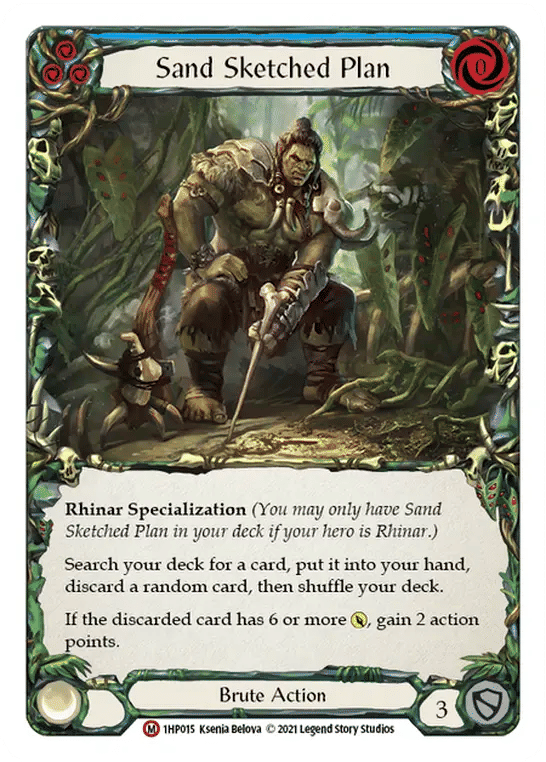 Sand Sketched Plan — History Pack 1 — Flesh and Blood