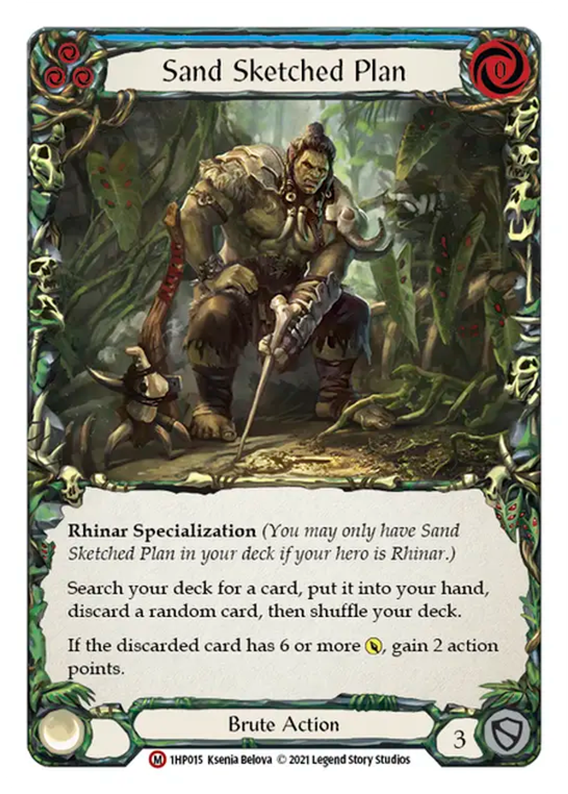 Sand Sketched Plan — History Pack 1 — Flesh and Blood