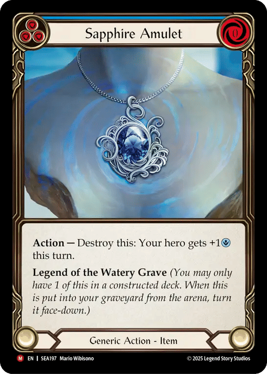 Sapphire Amulet — High Seas — Flesh and Blood