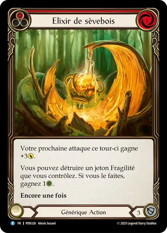 Elixir de sèvebois — Compendium of Rathe — Flesh and Blood