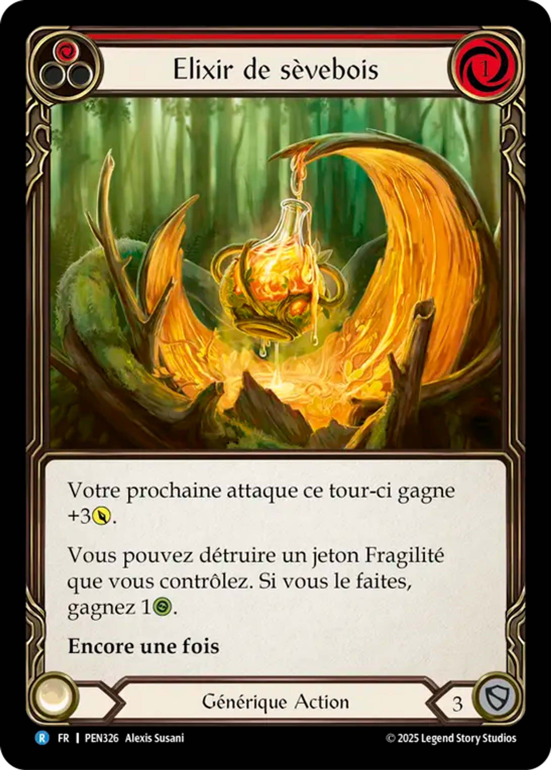 Sapwood Elixir (Red) — Compendium of Rathe — Flesh and Blood