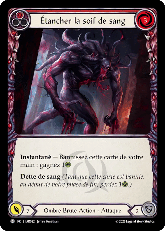 Étancher la soif de sang — Usurp the Shadow Throne — Flesh and Blood
