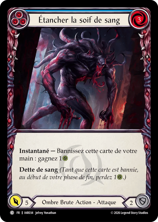 Étancher la soif de sang — Usurp the Shadow Throne — Flesh and Blood