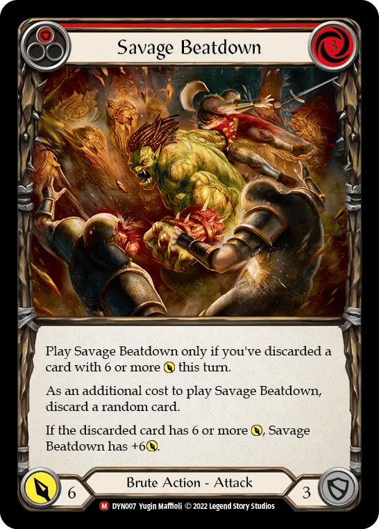 Savage Beatdown — Dynasty — Flesh and Blood