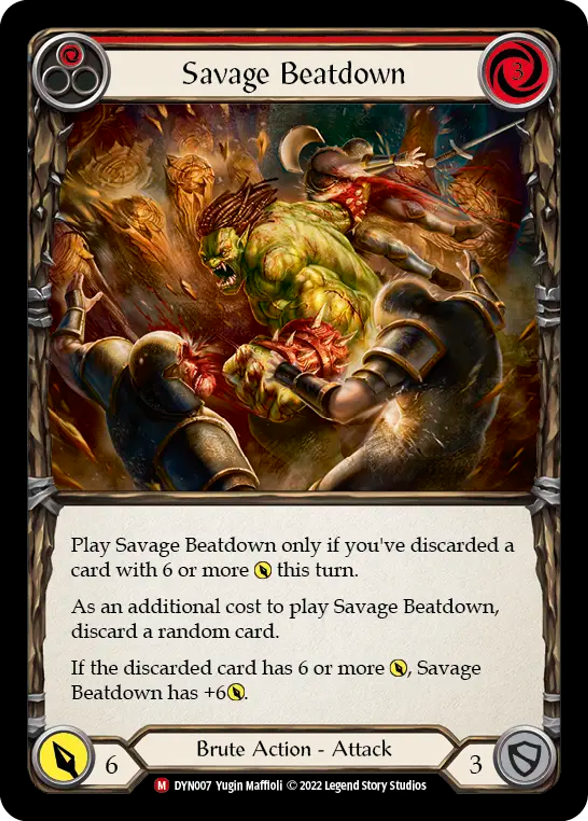 Savage Beatdown — Dynasty — Flesh and Blood