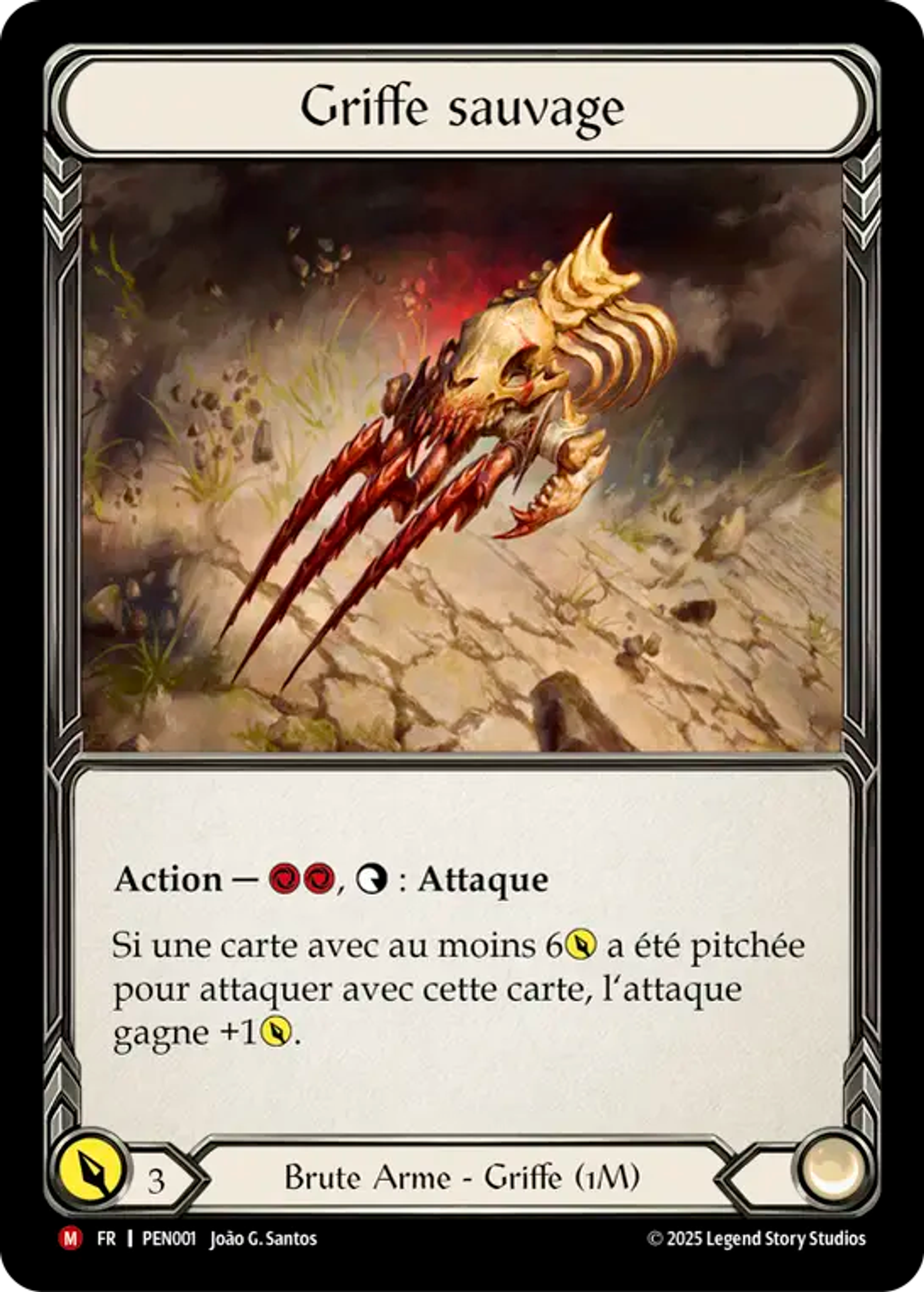 Griffe sauvage — Compendium of Rathe — Flesh and Blood