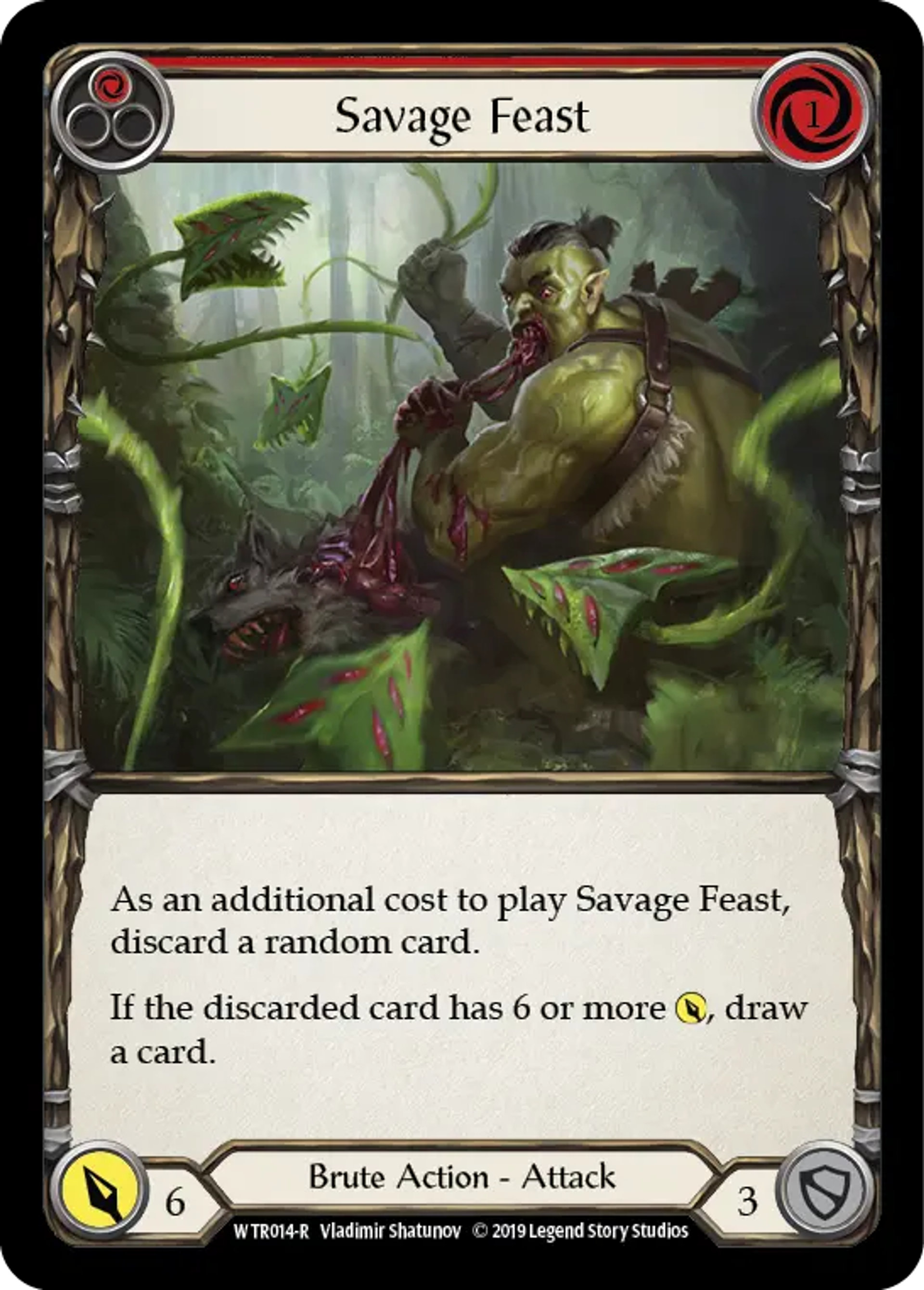 Savage Feast (Red) — Welcome to Rathe — Flesh and Blood