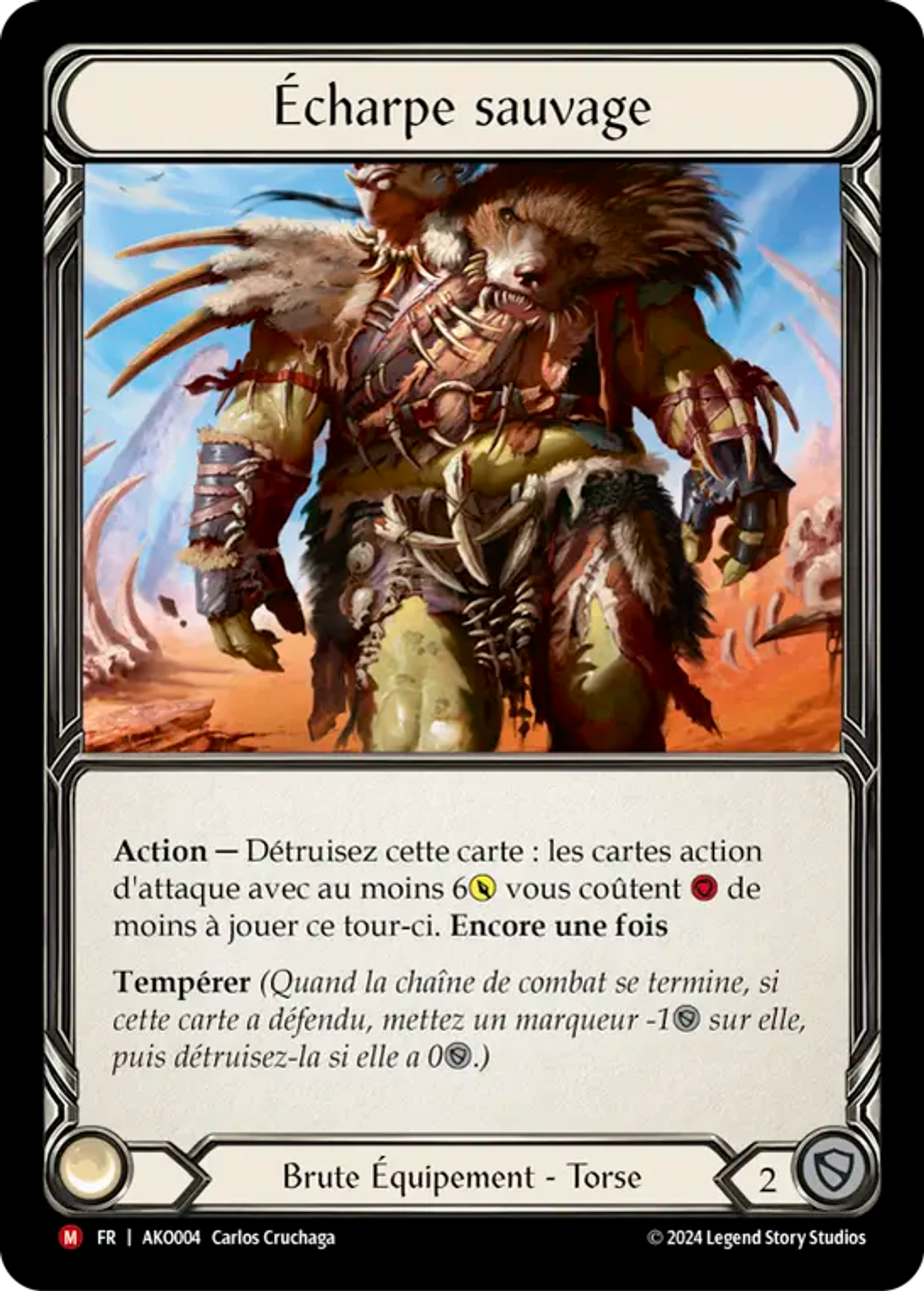 Écharpe sauvage — Armory Deck - Kayo, Armed and Dangerous — Flesh and Blood