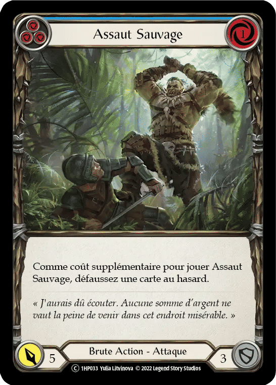 Assaut Sauvage — History Pack 1 - Black Label — Flesh and Blood