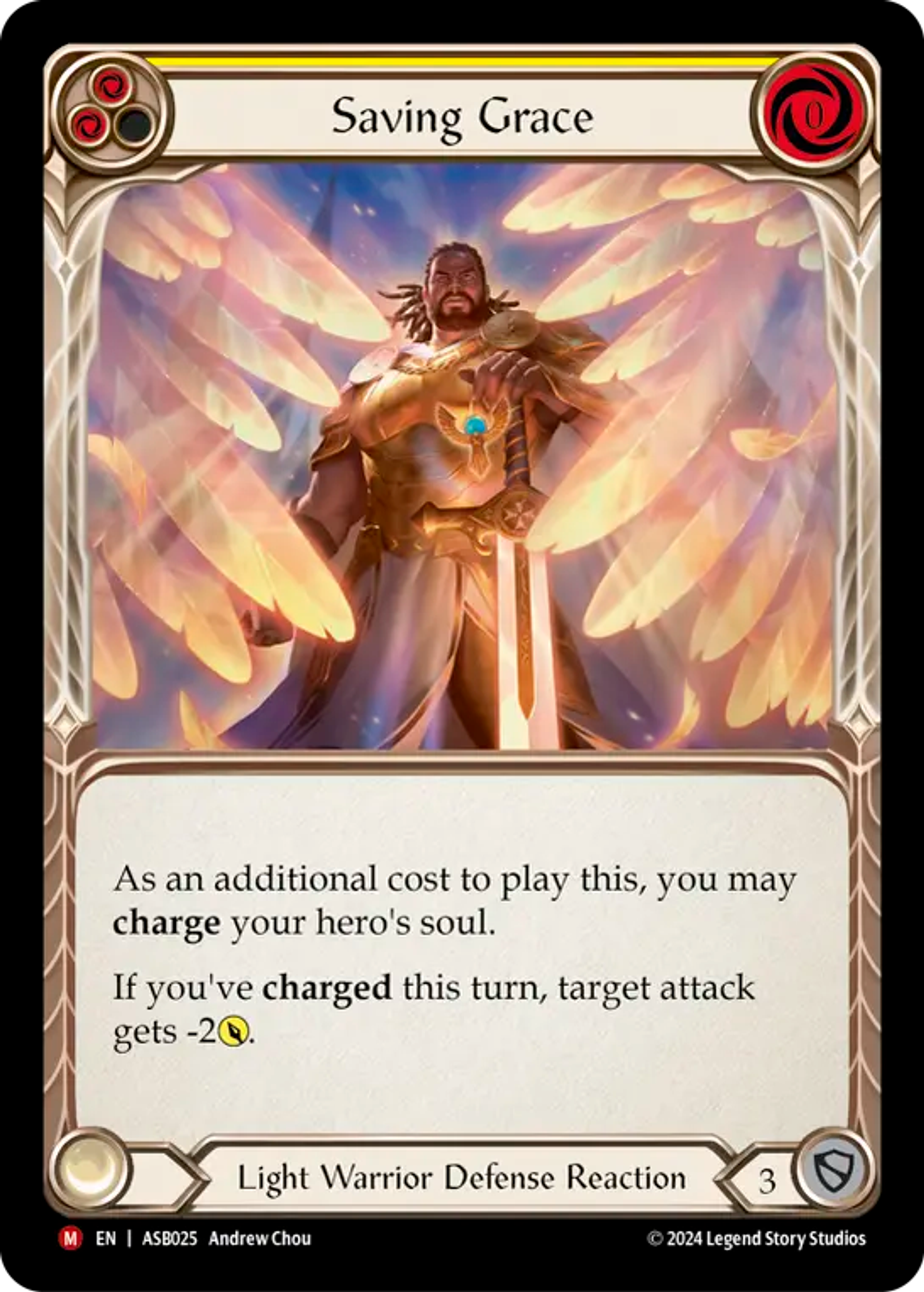 Grâce salvatrice — Armory Deck - Ser Boltyn, Breaker of Dawn — Flesh and Blood