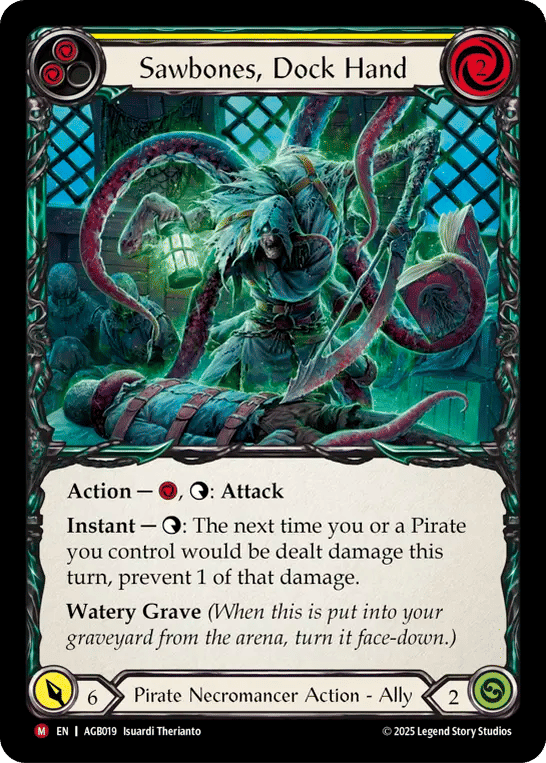 Sawbones, Dock Hand — Armory Deck - Gravy Bones — Flesh and Blood