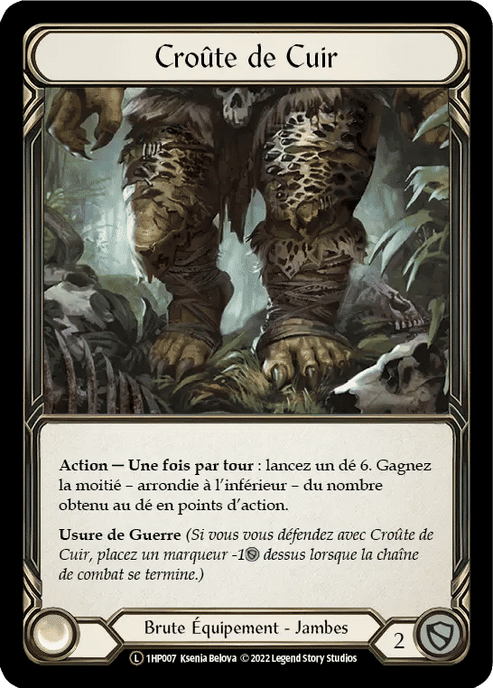 Croûte de Cuir — History Pack 1 - Black Label — Flesh and Blood