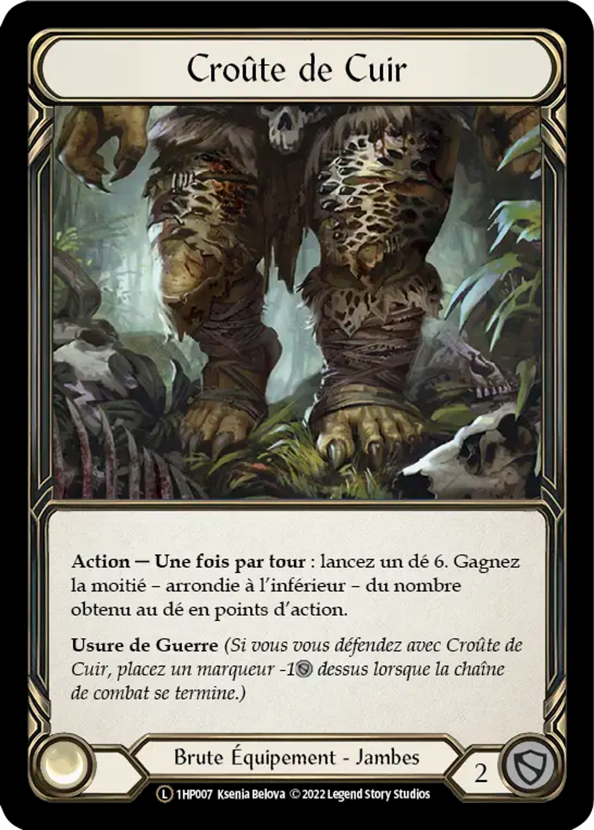 Croûte de Cuir — History Pack 1 - Black Label — Flesh and Blood