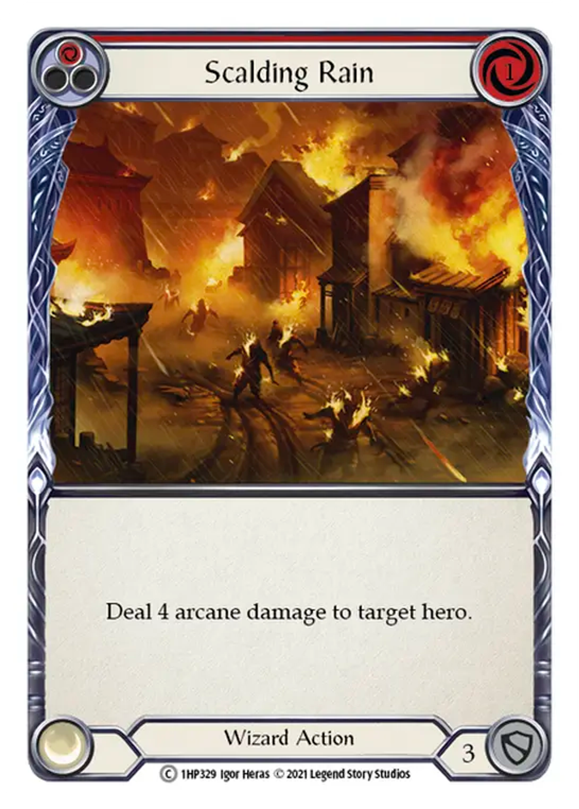 Scalding Rain (Red) — History Pack 1 — Flesh and Blood