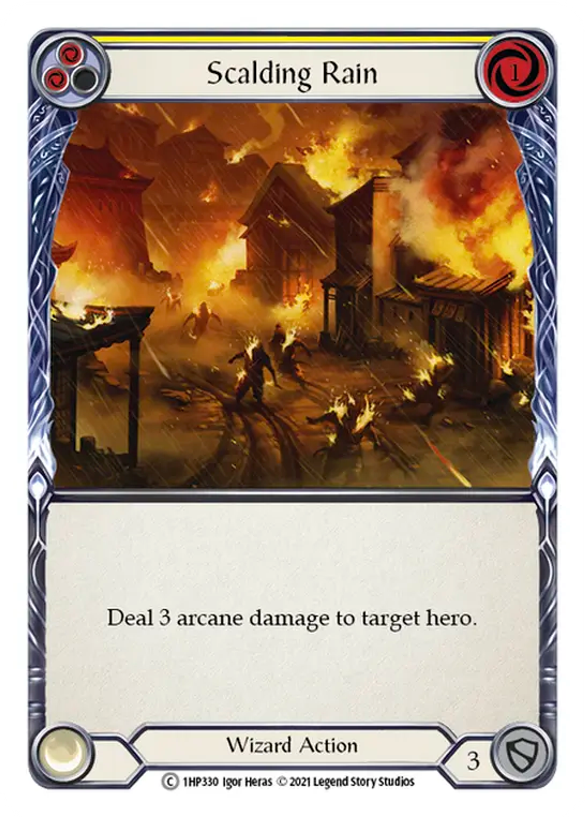 Scalding Rain (Yellow) — History Pack 1 — Flesh and Blood