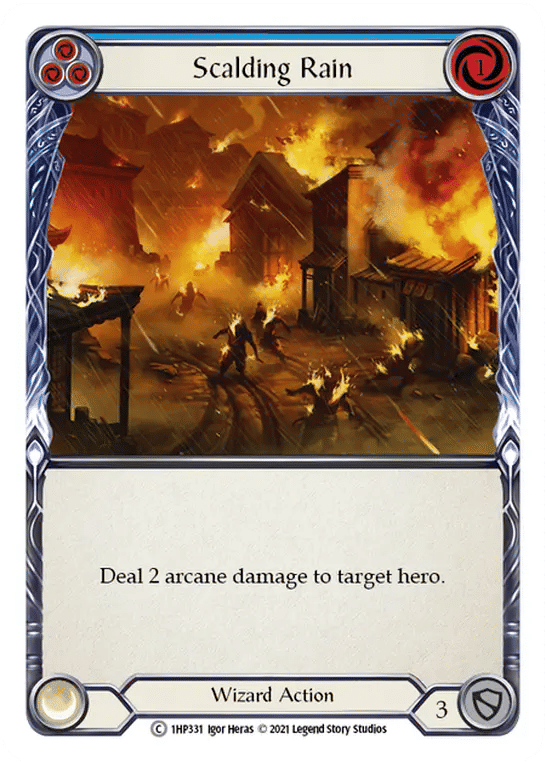 Scalding Rain (Blue) — History Pack 1 — Flesh and Blood