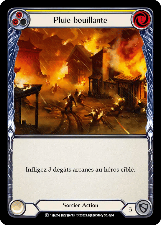 Pluie bouillante — Kano - Blitz Deck — Flesh and Blood