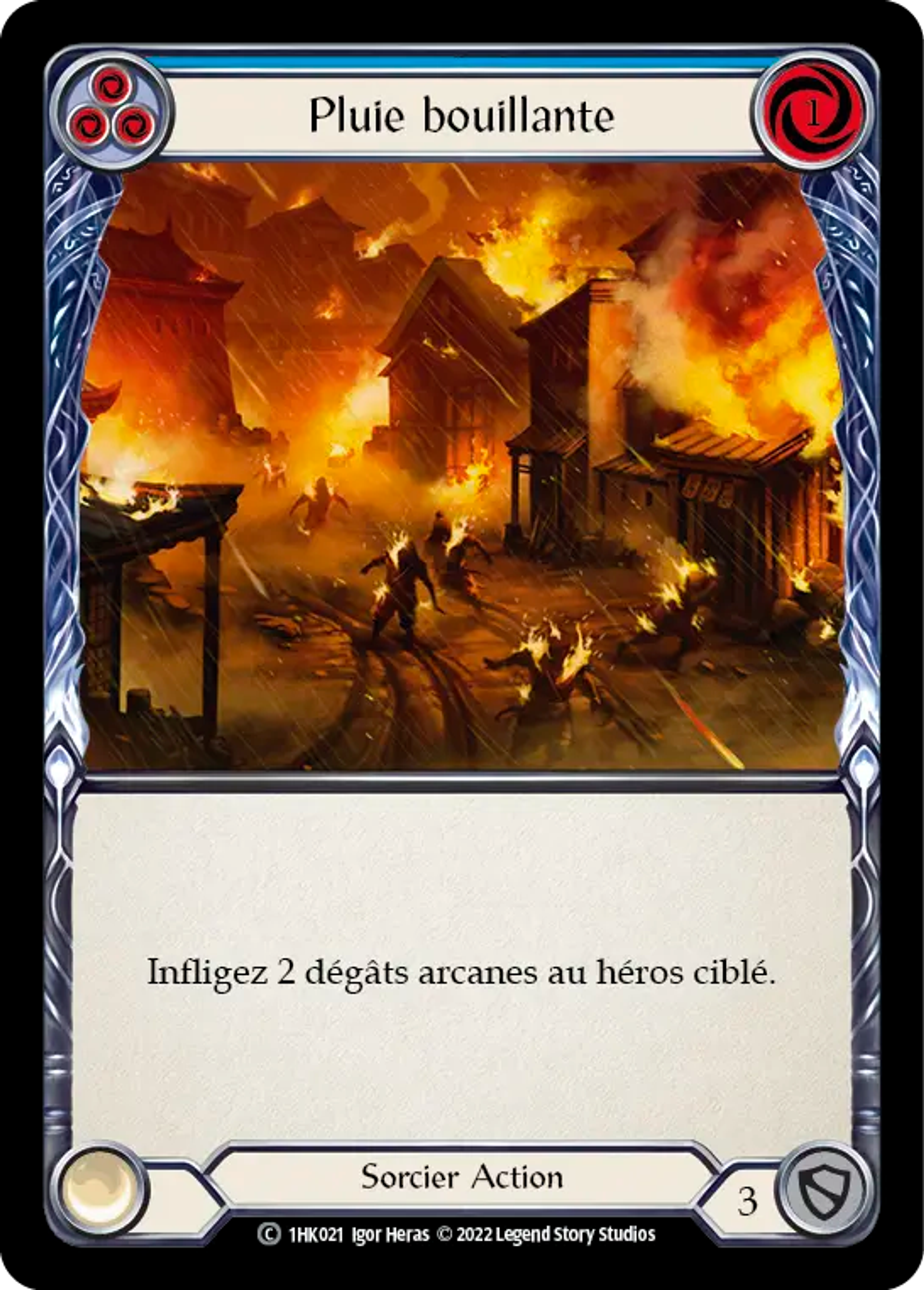 Pluie bouillante — Kano - Blitz Deck — Flesh and Blood