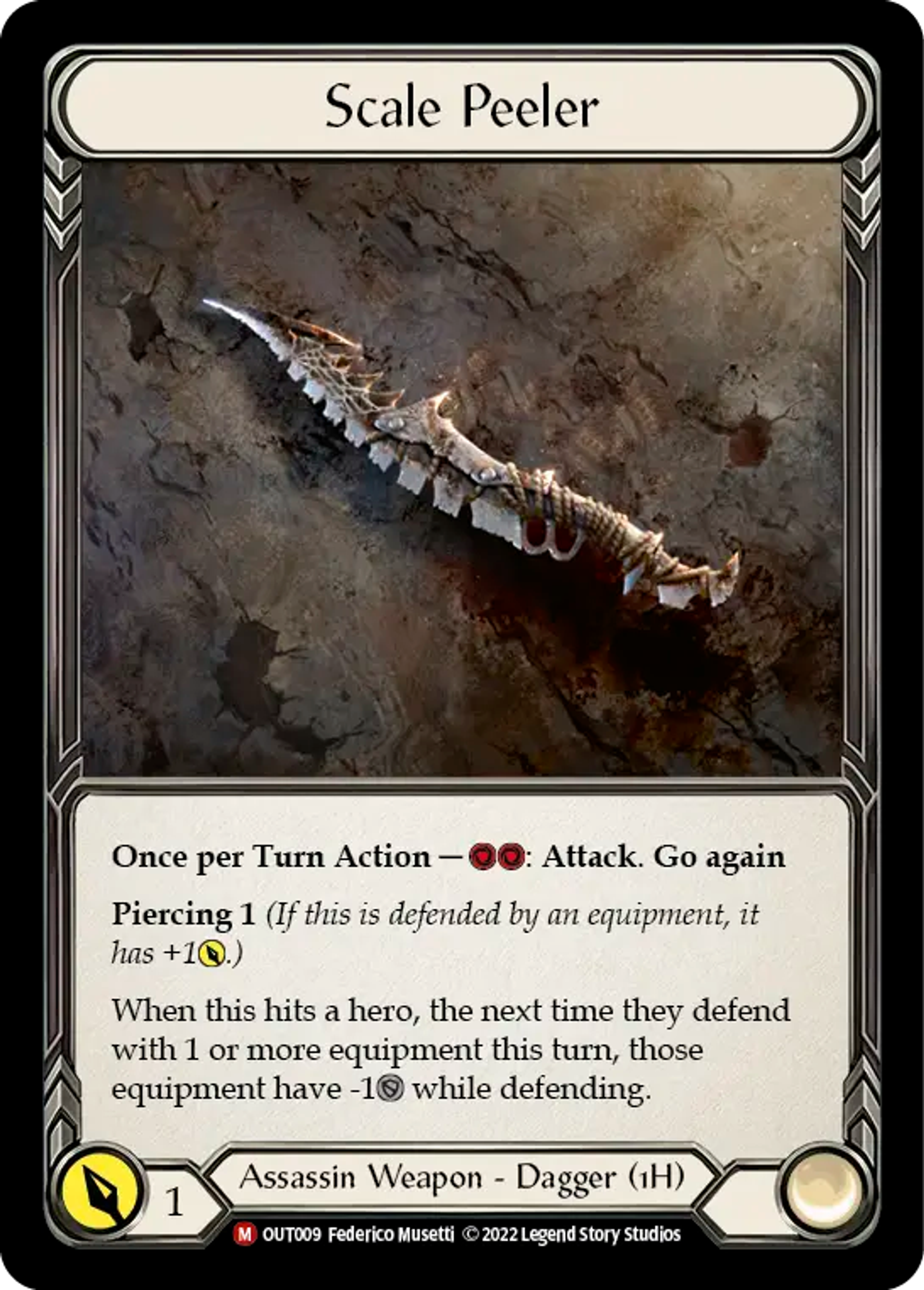 Scale Peeler — Outsiders — Flesh and Blood