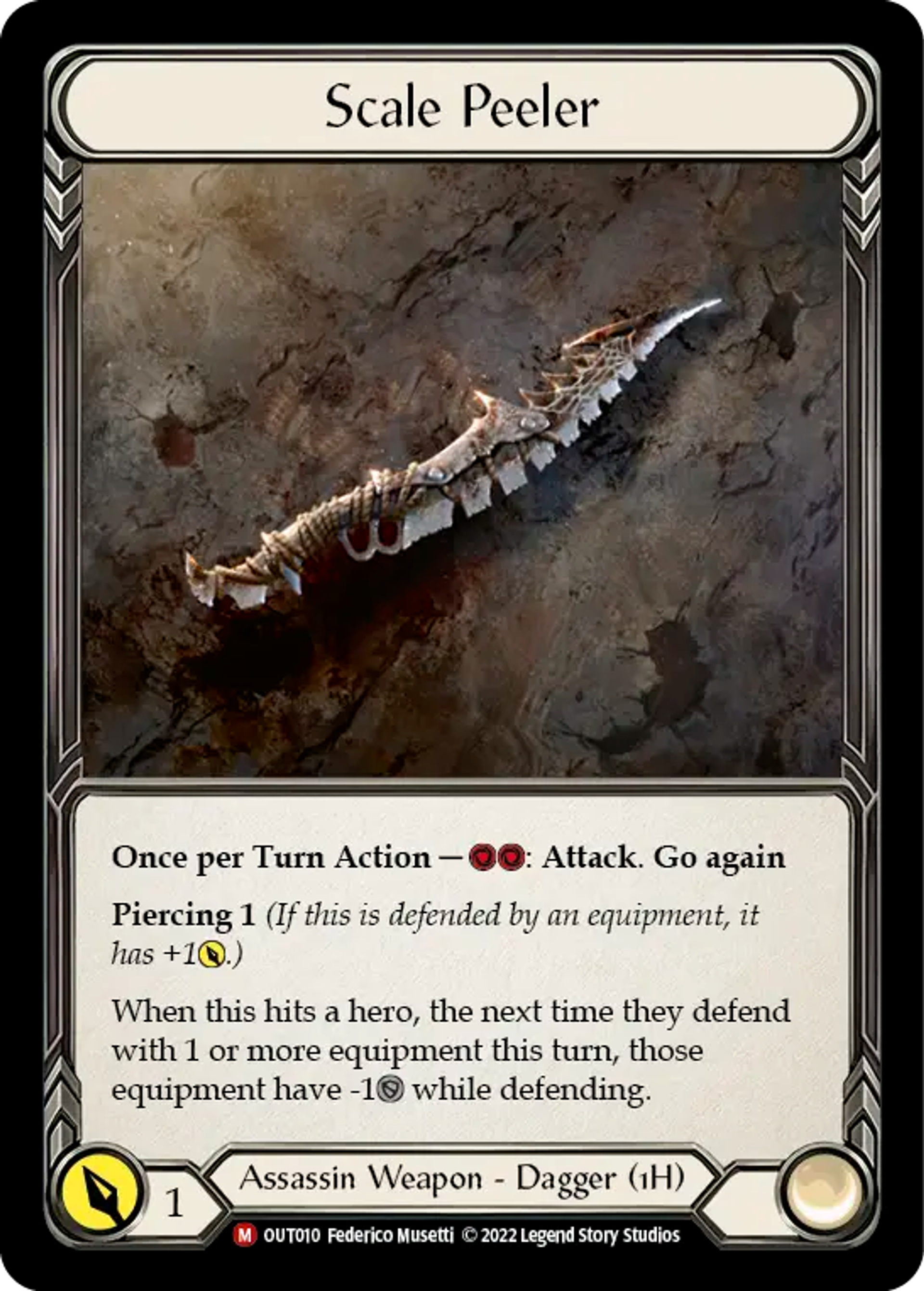 Scale Peeler — Outsiders — Flesh and Blood